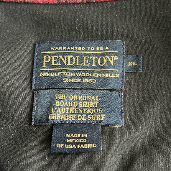 Pendleton Board Shirt XL Button Down - Picture 3 of 3